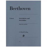 "Beethoven, L.v.: Streichtrios Op. 3, Op. 9; Serenade Op. 8, Streichduo Es-Dur WoO 32" 