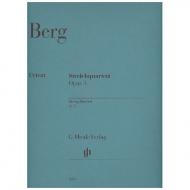 Berg, A.: Quatuor à cordes Op. 3 