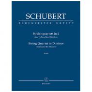 Schubert, F.: Streichquartett d-Moll D 810 »Der Tod und das Mädchen« 