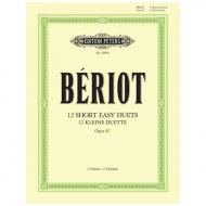 Bériot, Ch. d.: 12 petits duos faciles Op. 87 