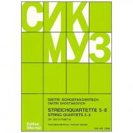 Shostakovich, D.: String Quartets Nos. 5-8 