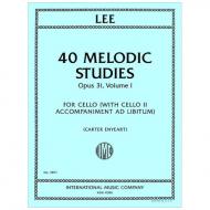 Lee, S.: 40 Melodic Studies Op. 31 Volume 1 