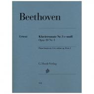 Beethoven, L. v. : Klaviersonate Nr. 5 c-Moll Op. 10,1 