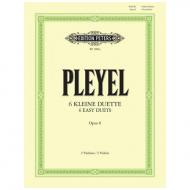 Pleyel, I.: 6 kleine Duos Op. 8 
