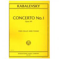 Kabalewski, D.: Violoncellokonzert Nr. 1 Op.49 g-Moll 