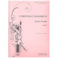 Cannabich, C.: 6 Duette Band 2 (Nr. 4-6) 
