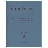 Saint-Saens, C.: Havanaise Op. 83 