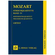 Mozart, W. A.: Streichquartette Band IV – Partitur 
