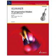 Kummer, F. A.: 92 progressive Etüden Op. 60 Band 1 (Nr. 1-57) 