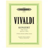 Vivaldi, A.: Doppelkonzert Op. 3/11 RV 565 d-Moll 