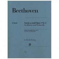 Beethoven, L. v. : Violoncellosonate Op. 5,2 g-Moll 