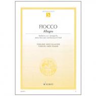 Fiocco, J-H.: Allegro für Violine und Klavier 