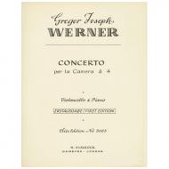 Werner, G. J.: Concerto per la Camera 