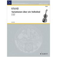 Knab, A.: Variationen über ein Volkslied (1950) 