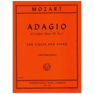 Mozart, W. A.: Adagio KV 261 E-Dur 