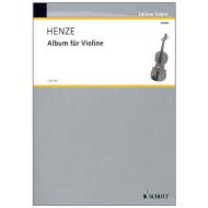 Henze, H. W.: Album für Violine 