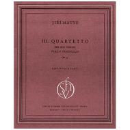 Matys, J.: Streichquartett Nr. 3 