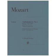 Mozart, W. A.: Violinkonzert Nr. 1 KV 207 B-Dur Urtext 