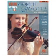 Worship Favorites – Violin Play Along 59 (+Online Audio) 