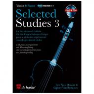 Selected Studies for Violin Band 3 (+2 CD's) 