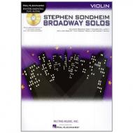 Sondheim, S.: Broadway Solos (+CD) 