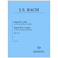 Bach, J. S.: Sonate V BWV 1017  c-Moll 