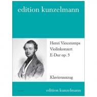 Vieuxtemps, H.: Violinkonzert Op. 5 E-Dur 