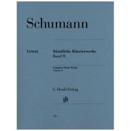 Schumann, R.: Toutes les Oeuvres pour piano, volume 2 