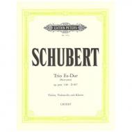 Schubert, F.: Klaviertrio Op. posth. 148 D 897 Es-Dur (Notturno) 