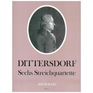 Dittersdorf, C. D. v.: 6 Streichquartette 