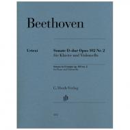 Beethoven, L. v. : Violoncellosonate Op. 102,2 D-Dur 