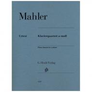 Mahler, G.: Quatuor avec piano en la mineur 