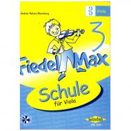 Holzer-Rhomberg, A.: Fiedel-Max für Viola Schule 3 (+CD) 