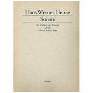 Henze, H.W.: Sonate 
