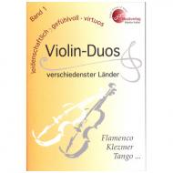 Violin-Duos verschiedenster Länder Band 1 