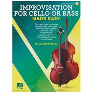 Gabriel, L.: Improvisation for Cello or Bass Made Easy (+ Online Audio) 