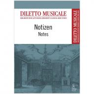 Notizheft »Diletto musicale« DIN A6 