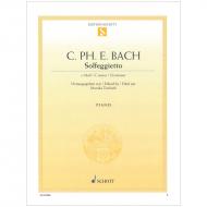 Bach, C. Ph. D.: Solfeggietto Wq 117/2  c-Moll 
