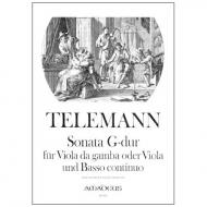 Telemann, G. Ph.: Sonate G-Dur aus »Der Getreue Musikmeister« 