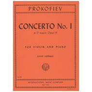 Prokofjew, S.: Violinkonzert Nr. 1 Op. 19 D-Dur (Oistrach) 
