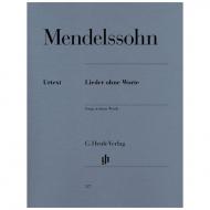 Mendelssohn Bartholdy, F.: Lieder ohne Worte 